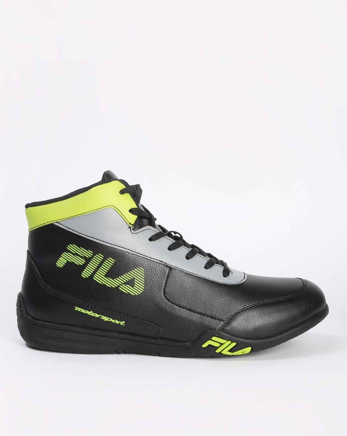 FL BAKI Mid-Top Motor Sport Sneakers