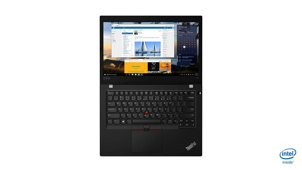 Lenovo ThinkPad L490 i5 8th gen 14" FHD Display Laptop with Windows 11 and MS Office 2016 (Refurbished)