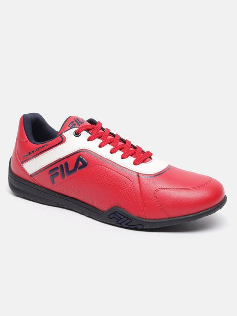 FL Men Red Yulu Sneakers Low-Top #25