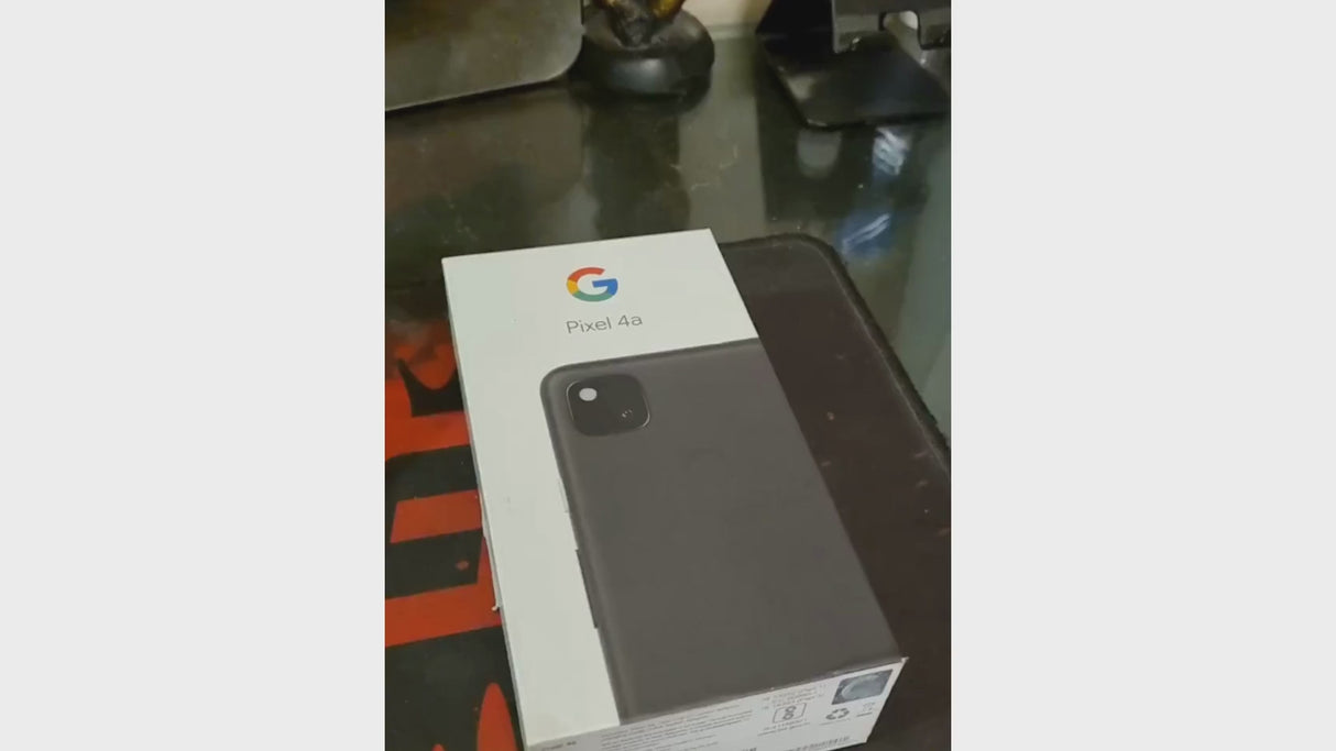 Google Pixel 4A | Just Black,128 GB Storage, 6 GB RAM (Refurbished)