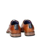BG Men's Formal Shoes Cognac