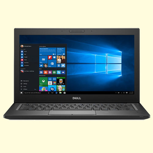 Dell Latitude 7290 i5 8th gen 12.5" HD display Business laptop with Windows 10 and MS Office 2016(Refurbished)