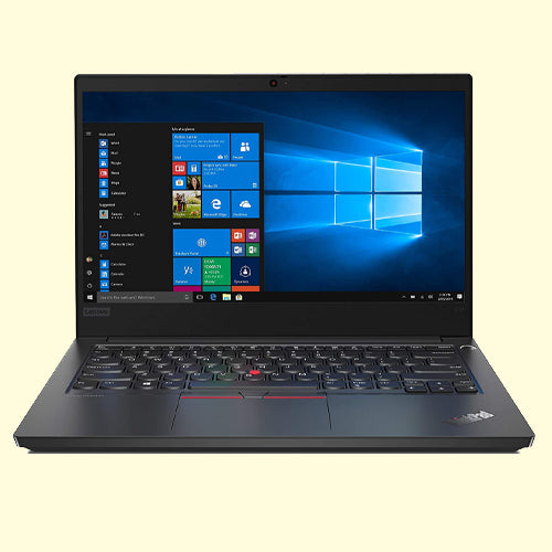 Lenovo ThinkPad E14 Intel Core i5 10th Gen 14 inch Full HD Thin and Light Business Laptop with Windows 10 and MS Office 2016 (Refurbished)