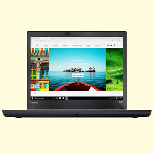 Lenovo T470p ThinkPad Intel i7 7th gen 14 inch Touchscreen FHD Display Laptop with Windows 10 and MS Office 2016  (Refurbished)